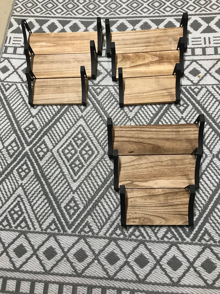 3 Sets of Shelves
