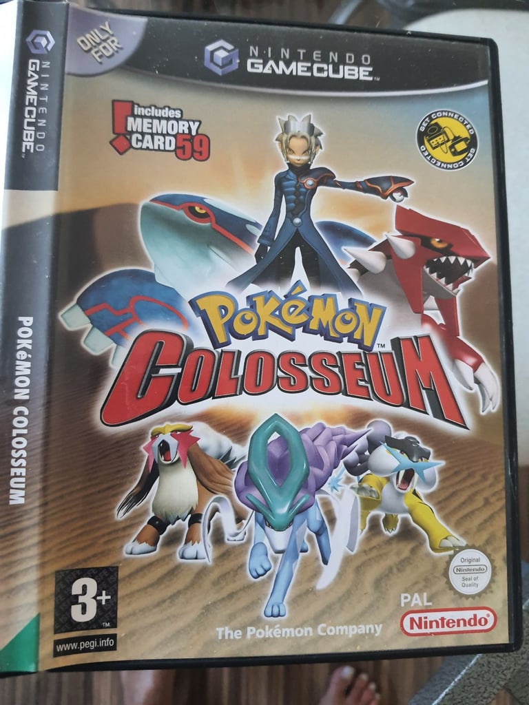 Pokemon Colosseum 🖤 Nintendo Gamecube 🖤 Boxed with Manual