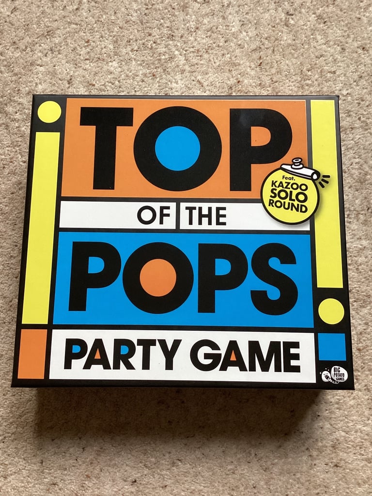Top of the Pops party game by Big Potato Games