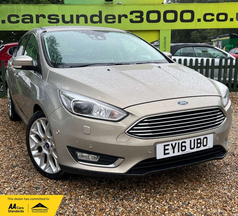 2016 Ford Focus 1.5 Focus Titanium X 5dr Hatchback Petrol Manual