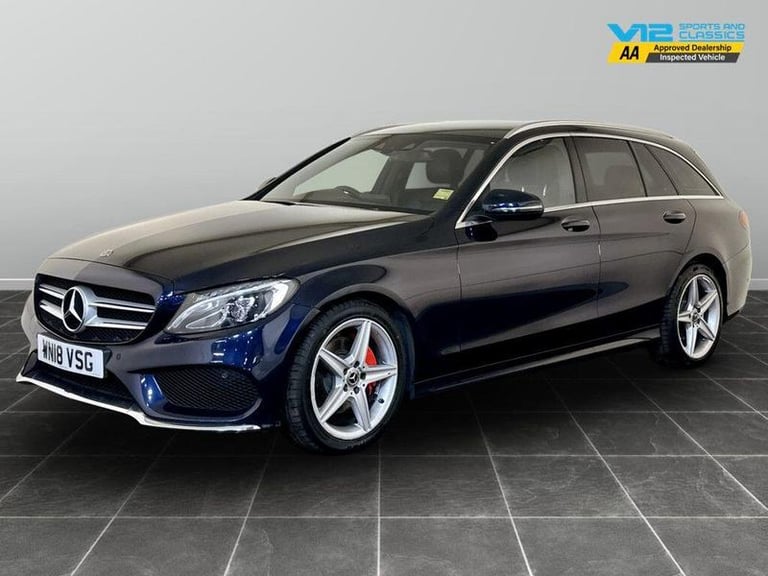 2018 Mercedes-Benz C-Class 2.1 C220d AMG Line G-Tronic+ Euro 6 (s/s) 5dr Automatic Estate Diesel ...