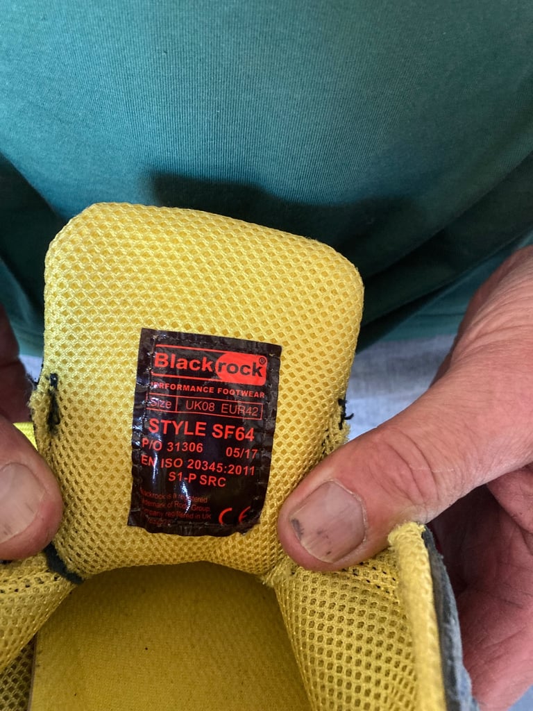 Mens Safety Work Trainers