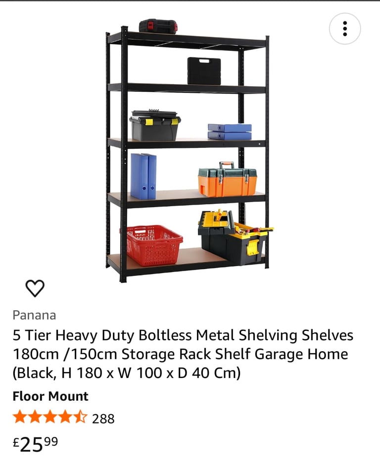 image for Brand new shelving unit