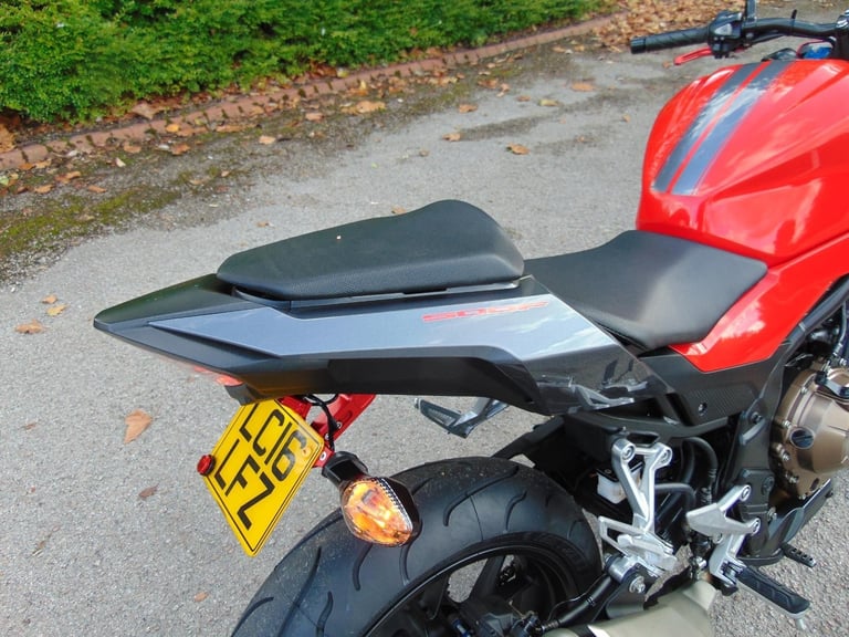 Honda CB500 FA-G 2016 Superb Naked A2 compliant roadster little use 4137 miles