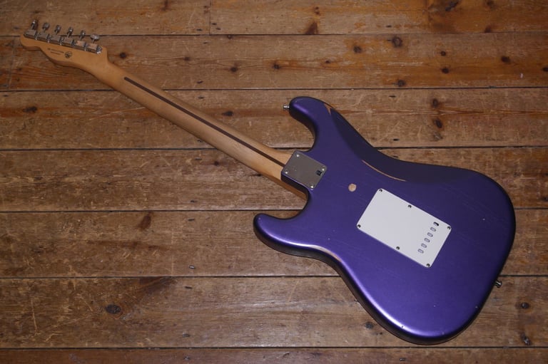 2021 Fender Mischief Maker Limited Edition Road Worn Stratocaster nitro cellulose finish