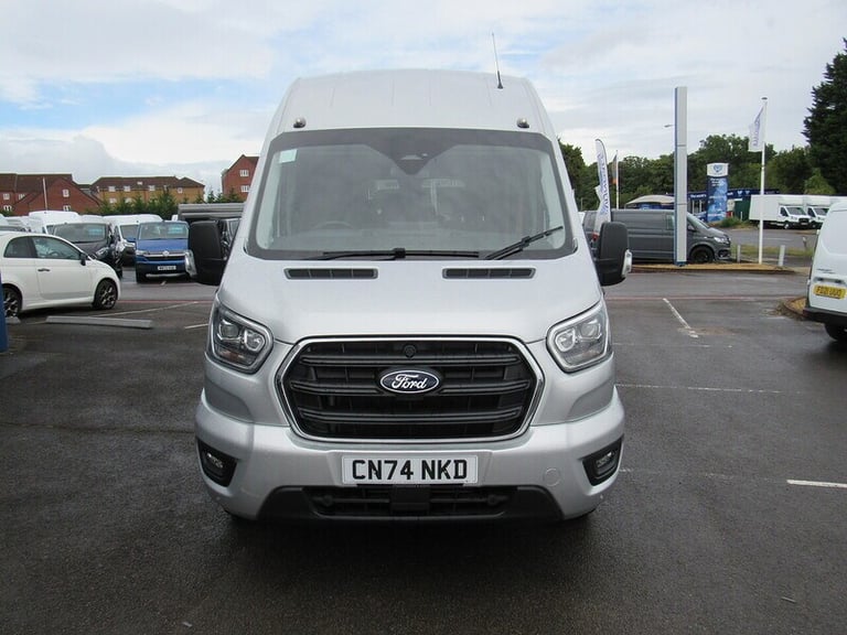 2024 Ford Transit 460 EcoBlue Limited 17 SEATER MINIBUS 165 BHP SAT NAV CAMERA H-SEATS HUGE S Min...