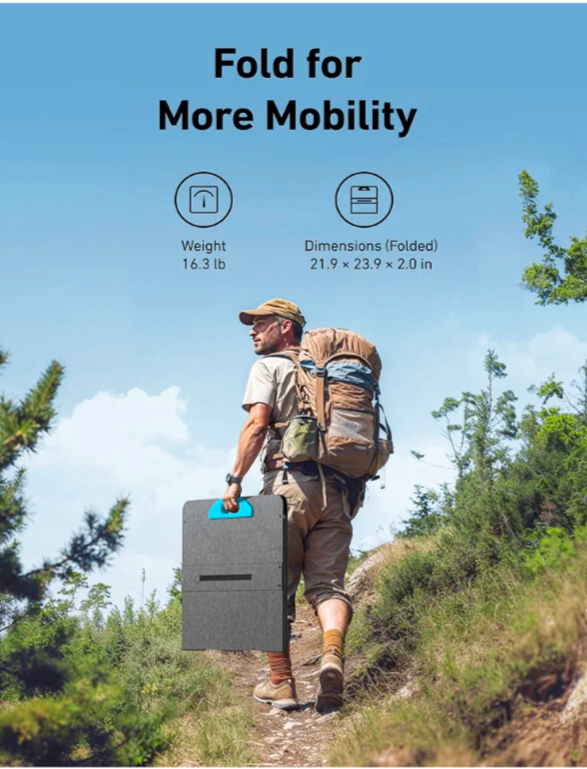 2 x Anker Solar Panels. Model 531  