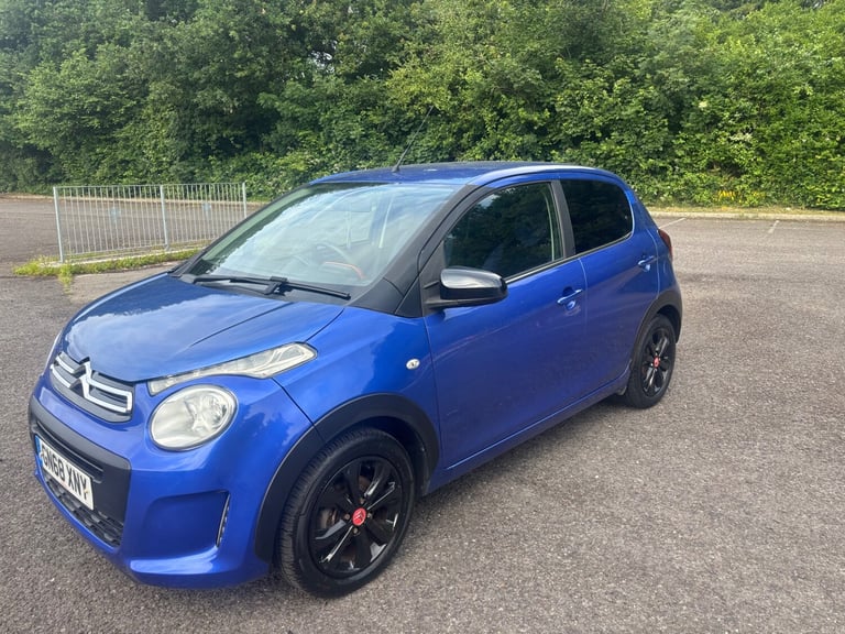 CITROEN C1 URBAN RIDE, 1.0L  2018 CHEAP INSURANCE.  4 seats, Blue, 5 Door, Hatch
