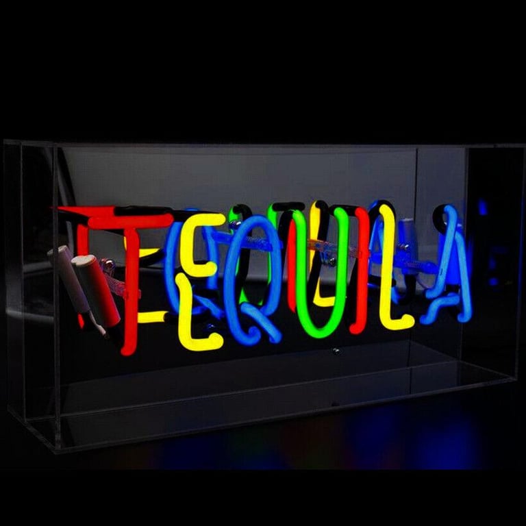 GENUINE GLASS-TUBE SHED PUB & HOME BAR NEON SIGNS: - PUB SHED, HOME BAR, MAN CAVE, WOMAN CAVE