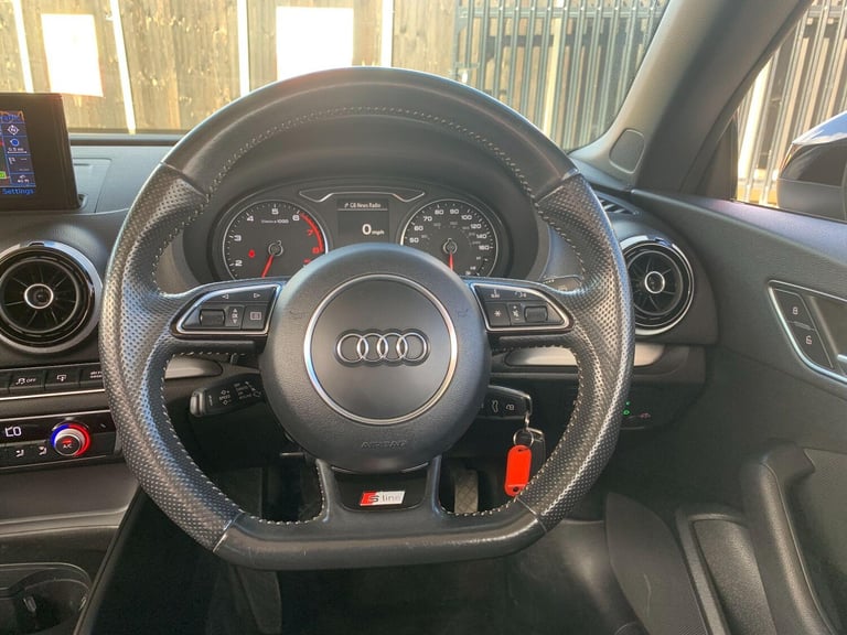 2015 Audi A3 Cabriolet 1.4 TFSI CoD S line Euro 6 (s/s) 2dr CONVERTIBLE Petrol Manual