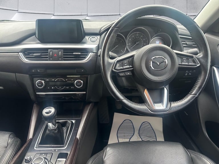 2018 Mazda Mazda6 2.2 SKYACTIV-D Sport Nav Euro 6 (s/s) 4dr SALOON Diesel Manual