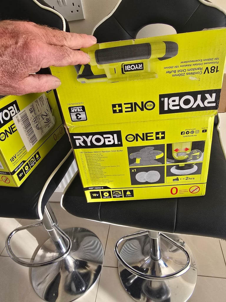 Ryobi car polisher 