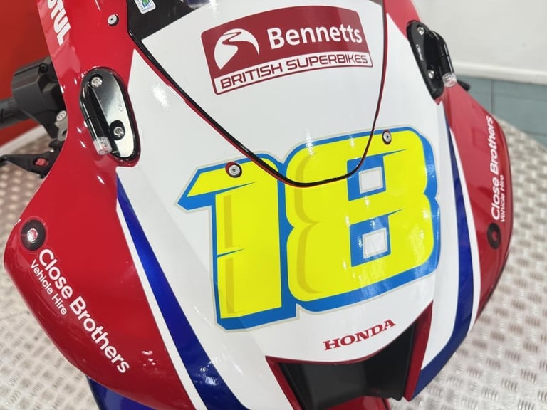 Brand new Honda CBR1000RR-R Fireblade SP BSB Edition