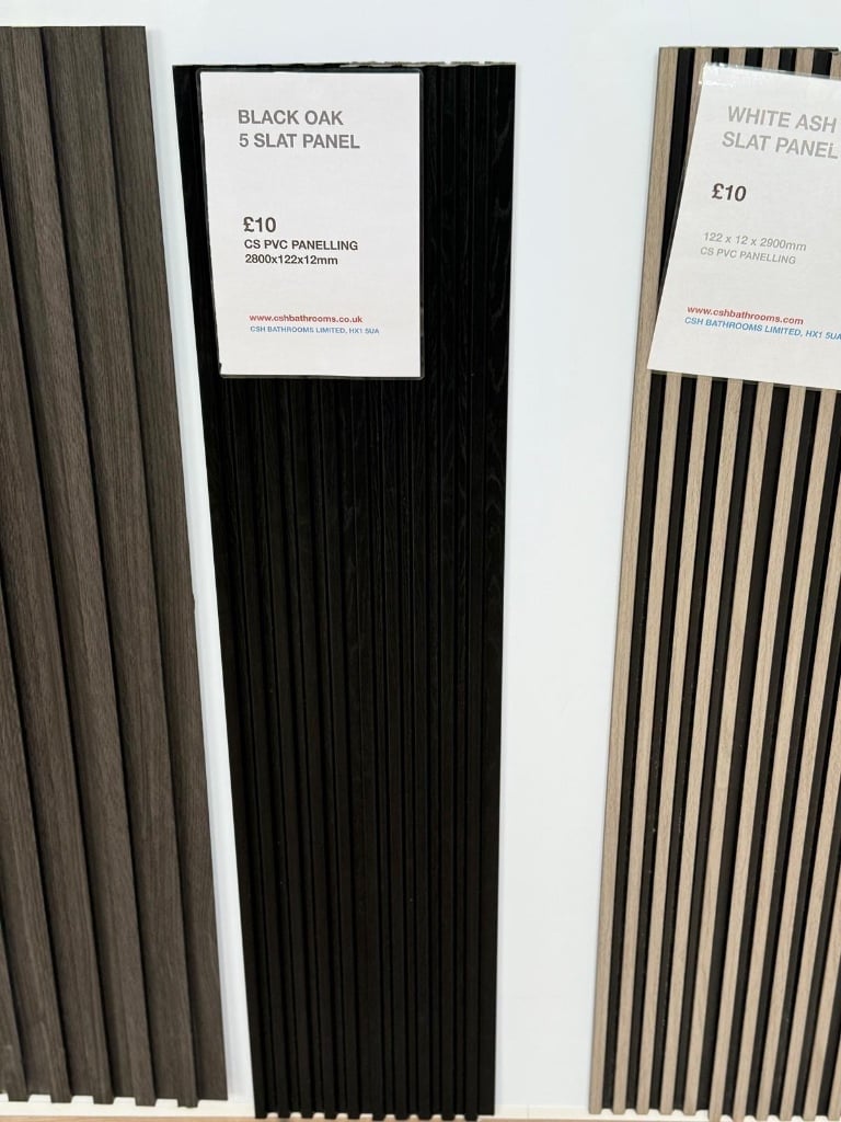 Cladding CS PVC WALL PANELS 10mm, bathroom decor panels, CSH Bathrooms