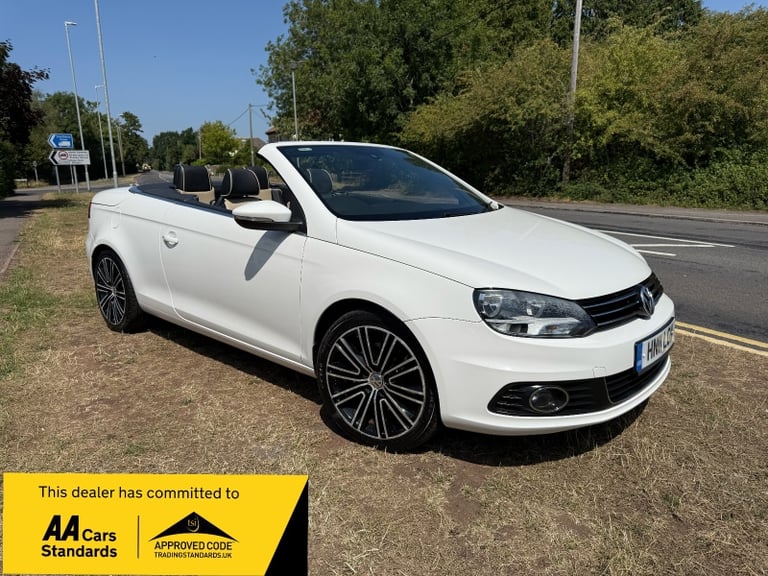 2011 Volkswagen EOS 2.0 TDI BlueMotion Tech Exclusive 2dr JUST 55k 10 VW MAIN DEALER SERVICES  CO...