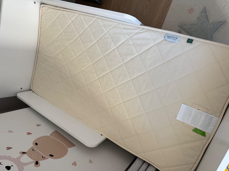 Boori Natty Cot Bed in White 