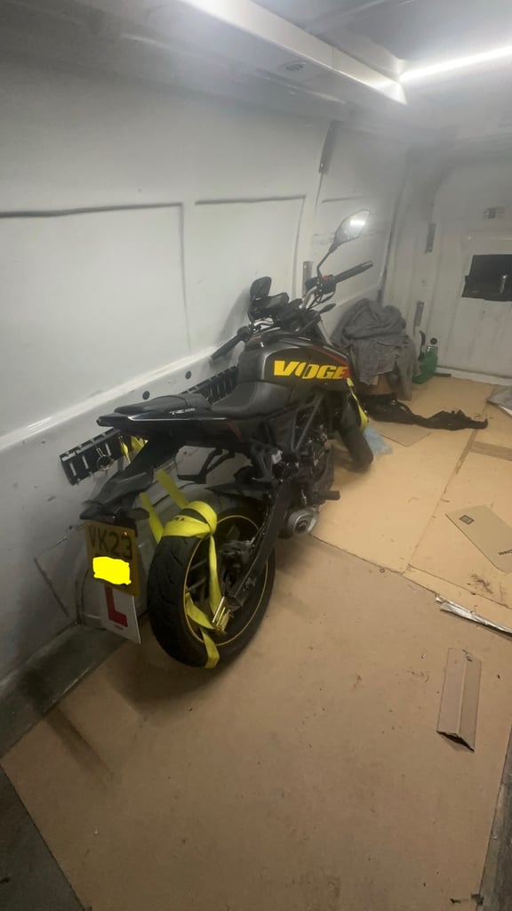 Moped motorbike bike motorcycle recovery 