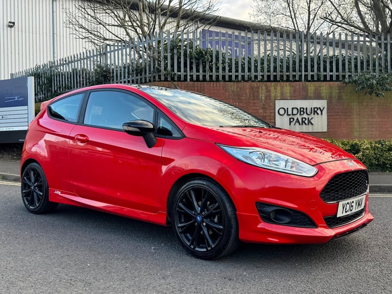 2016 Ford Fiesta 1.0 EcoBoost 140 Zetec S Red 3dr HATCHBACK Petrol Manual