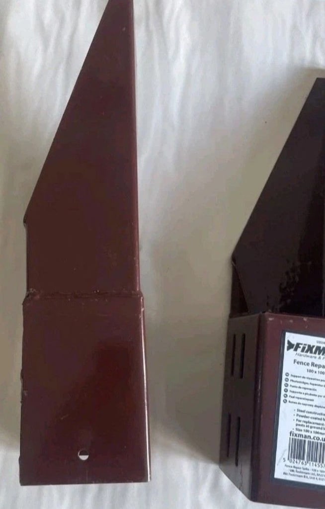 B&Q - Fence Post Repair SPIKES (100 × 100) X4. RRP £12.49 EACH!!