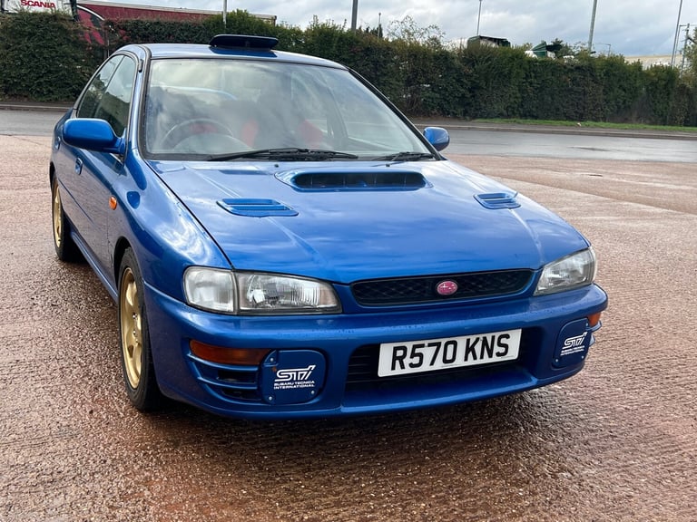 1998 Subaru Impreza WRX RA STi Version4 V LTD 555 Saloon Petrol Manual