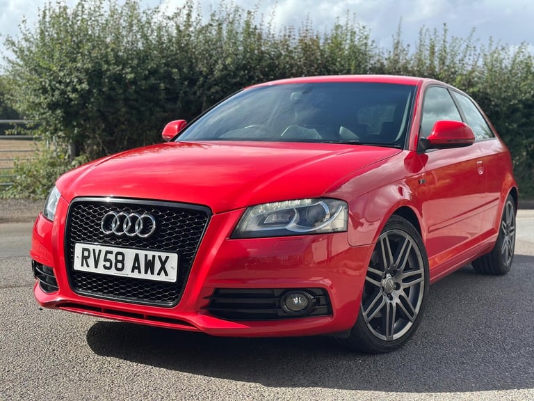 2008 Audi A3 2.0 TFSI S line S Tronic quattro Euro 4 3dr HATCHBACK Petrol Automatic