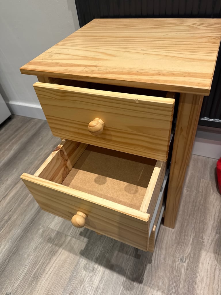 Wooden Bedside Table