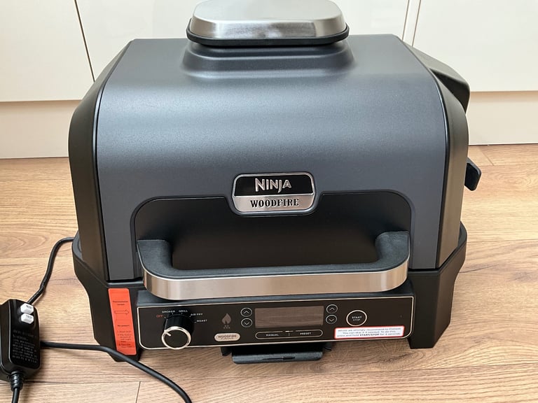 image for Ninja Woodfire Pro XL Electric BBQ Outdoor Grill and smoker