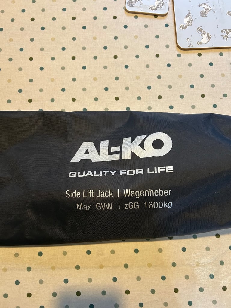 Al-ko side lift caravan jack 800-1600kg 