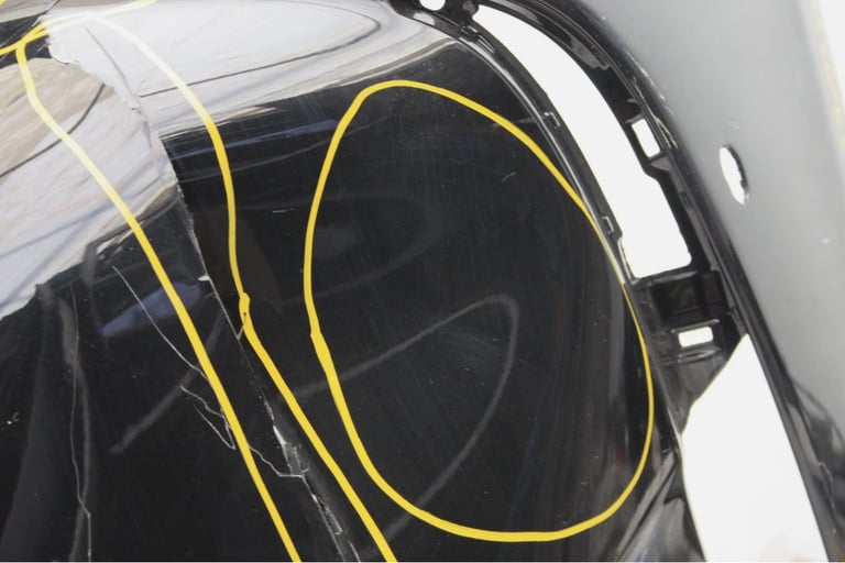 Toyota Prius Plus Front Bumper 2015 TO 2020 Genuine *DAMAGED*