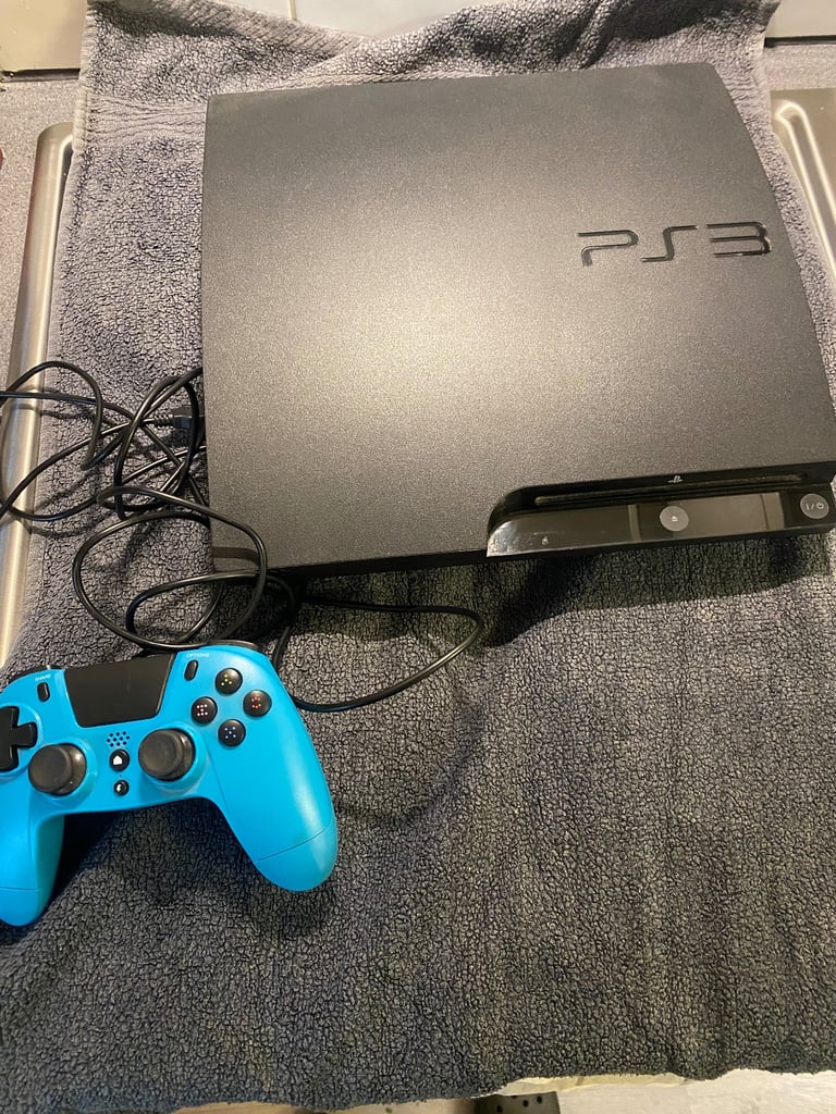 PS3 with 9 games and controller 