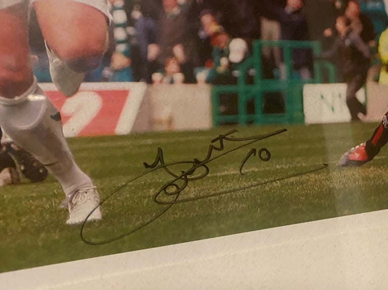 Celtic signed picture