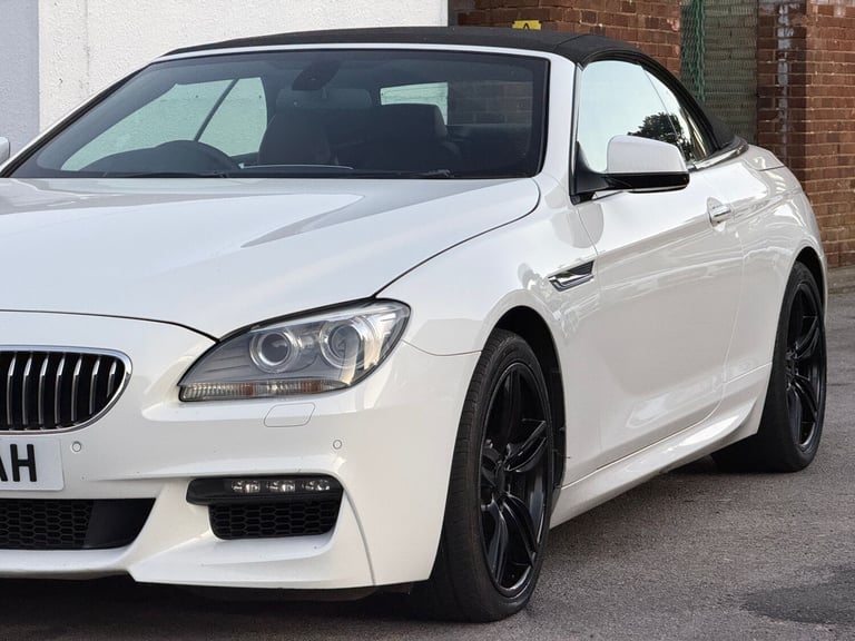2012 BMW 6 Series 640d M Sport 2dr Auto CONVERTIBLE Diesel Automatic