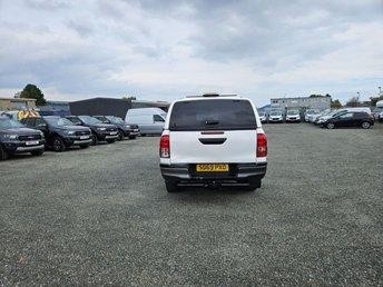 2019 ON 69 PLATE TOYOTA HILUX D-4D 4WD 150BHP 2400CC DOUBLE CAB PICK UP 87K ULEZ