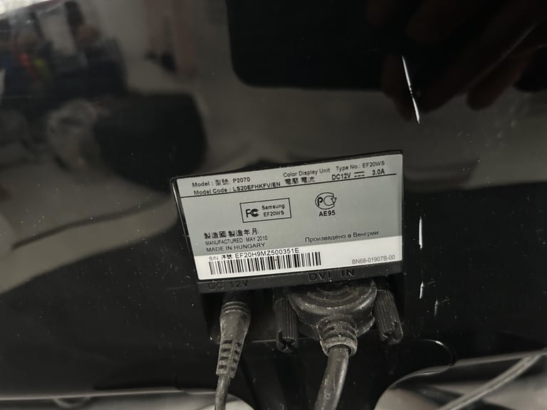 Lenovo Thinkcentre Edge 71 PC Tower, Samsung Monitor + Keyboard