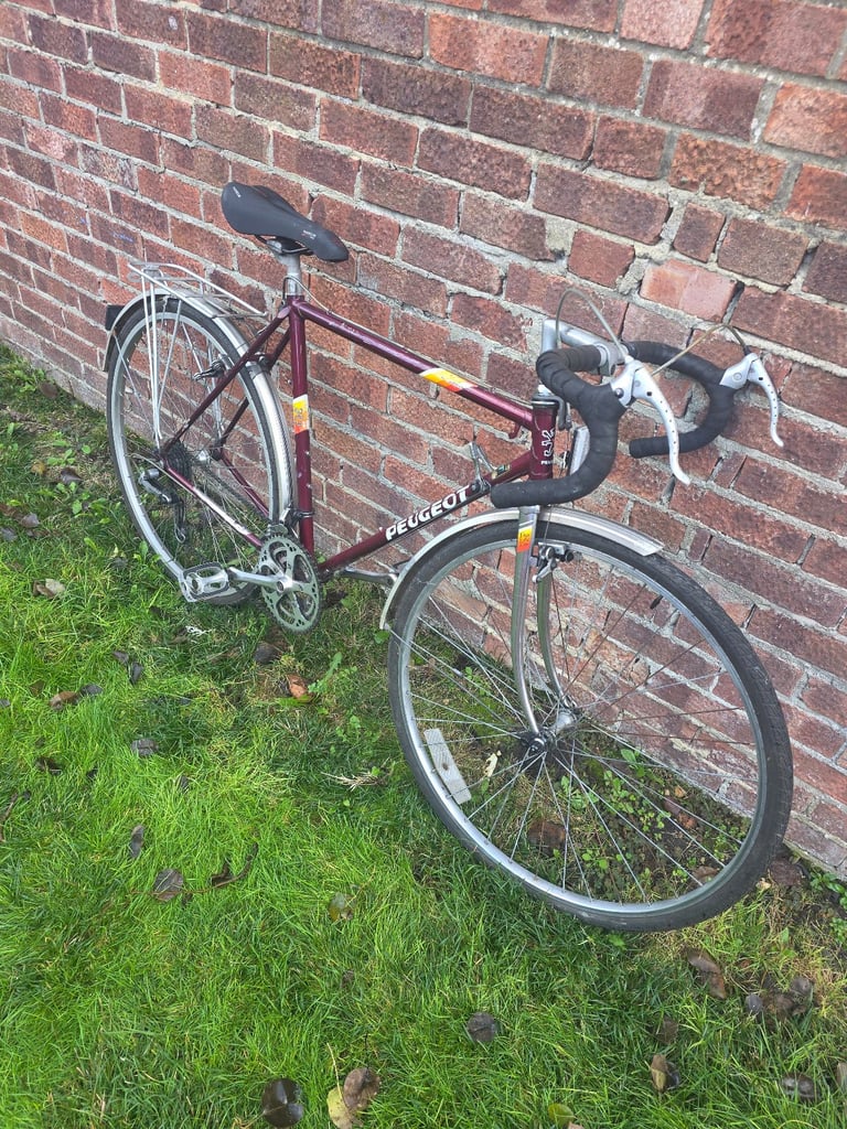 Vintage peugeot touring bike