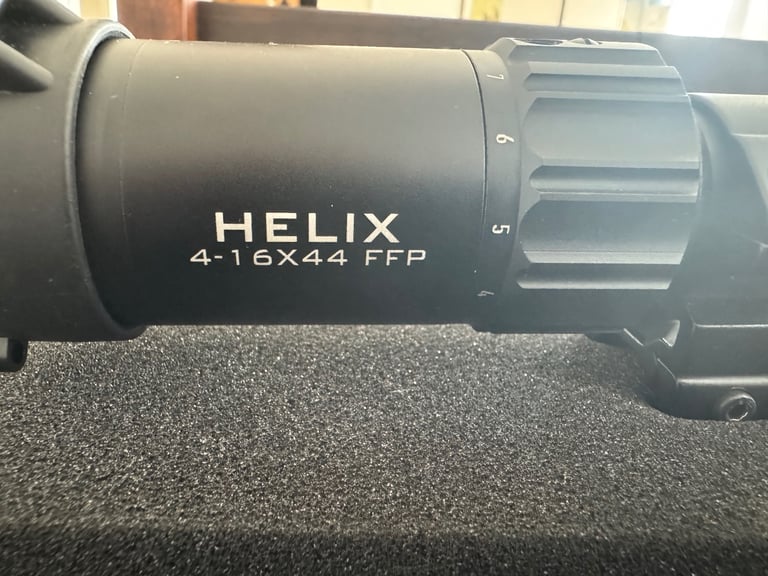 Element helix rifle scope used