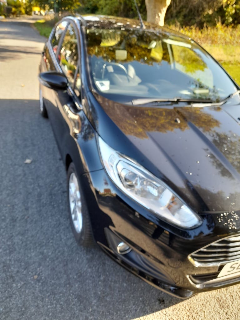 Black Ford Fiesta 