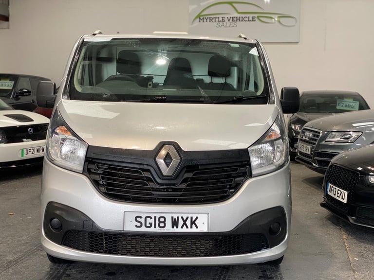 2018 Renault Trafic 1.6 dCi 27 Business+ SWB Standard Roof Euro 6 5dr PANEL VAN Diesel Manual