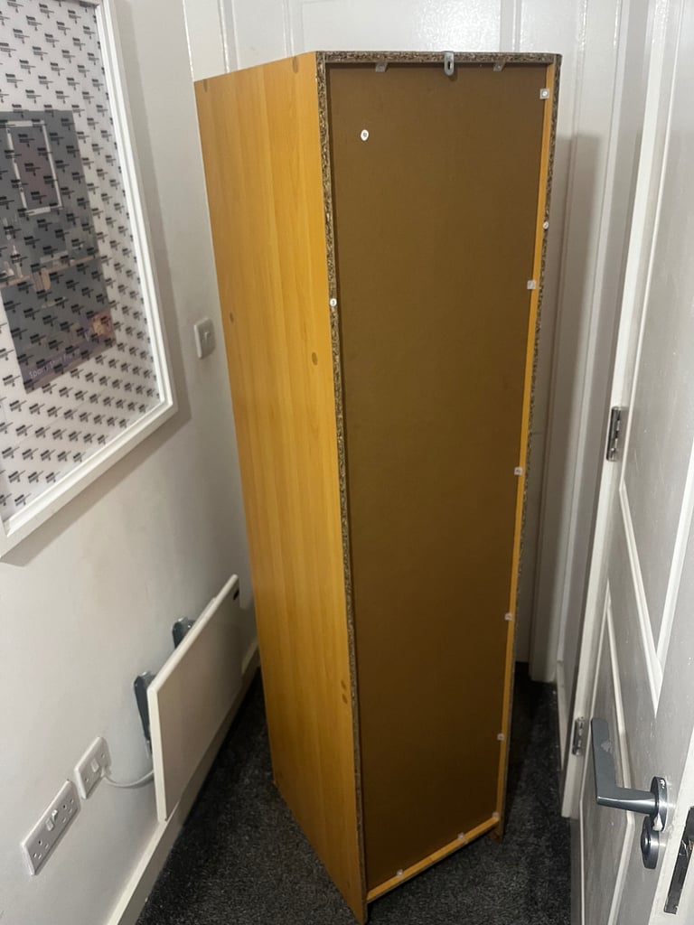 Wardrobe (Pine) - LIKE NEW 