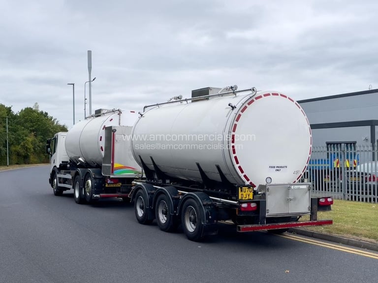 2021 (70) SCANIA P450 XT CROSSLAND DRAWBAR TANKER