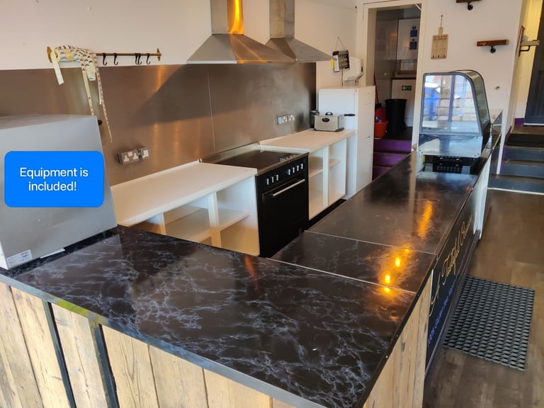 Shop TO LET Cafe Bakery Dessert Food Business for Rent KIRKCALDY CENTRAL