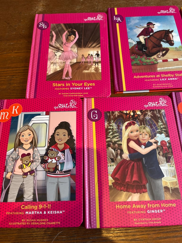 Our Generation dolls - book collection 