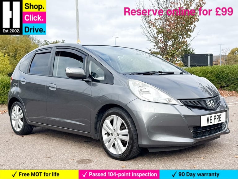 2013 Honda Jazz 1.4 i-VTEC ES Plus Hatchback 5dr Petrol CVT Euro 5 (99 ps) HATCHBACK Petrol Autom...