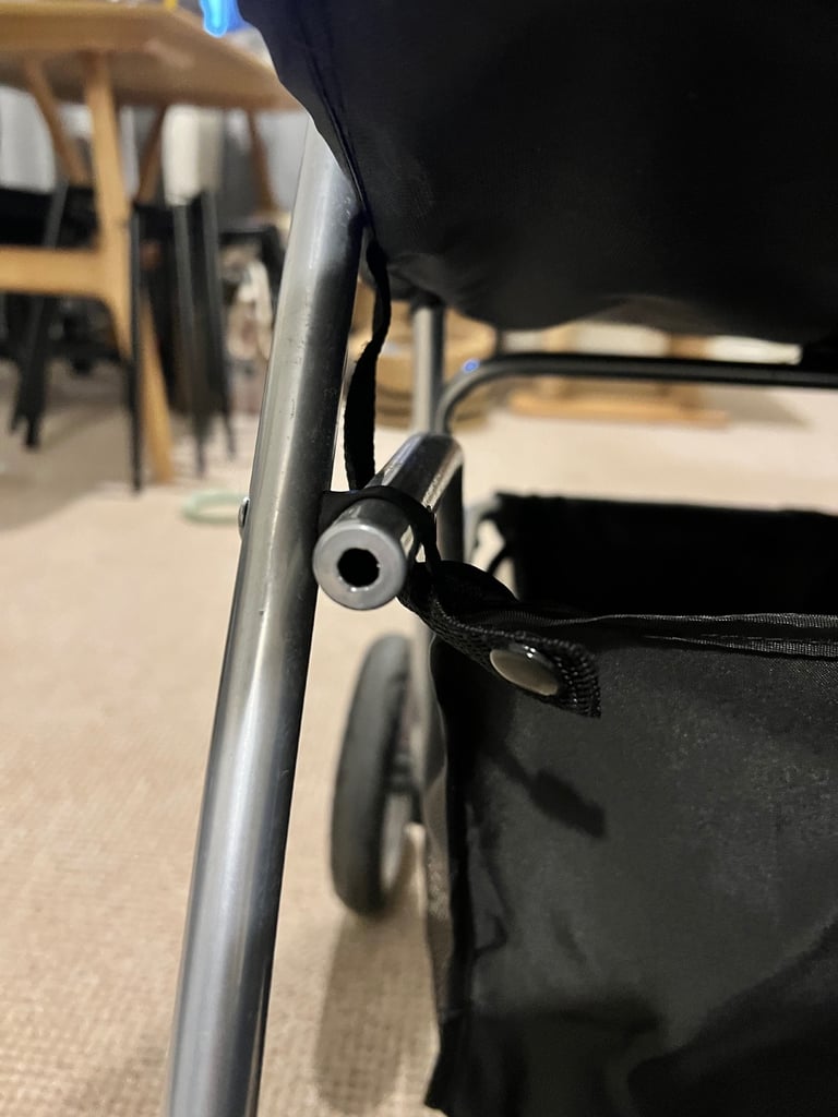 Used Once Foldable Travel Pet Stroller Trolley Pushchair