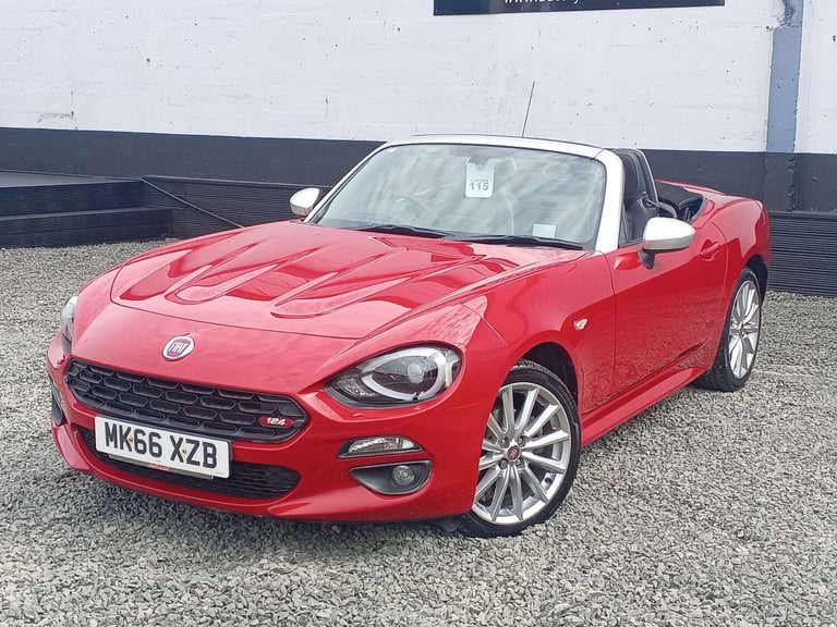 2016 Fiat 124 Spider 1.4 Multiair Anniversary 2dr CONVERTIBLE PETROL Manual