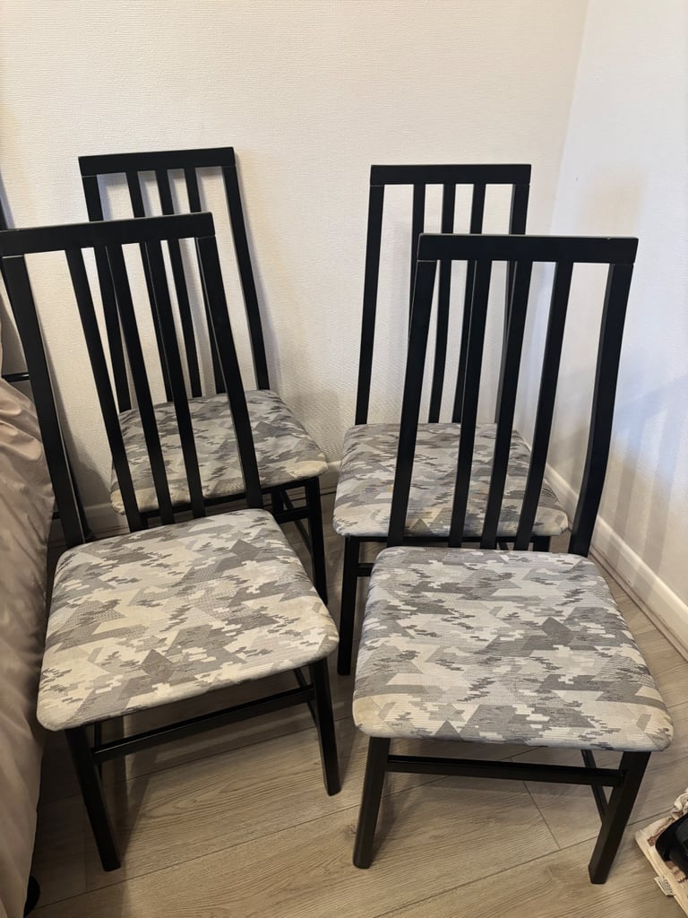 image for Set of four dining chairs