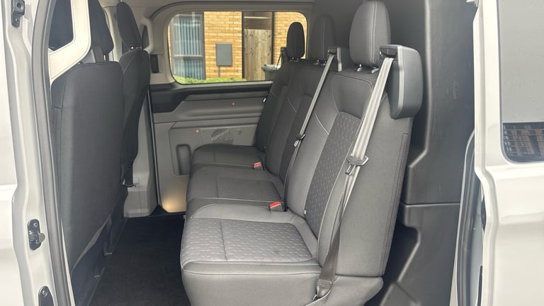 2025 Ford Transit Custom 320 L1 Diesel Fwd 2.0 EcoBlue 136ps H1 Double Cab Van Limited Auto Crew ...