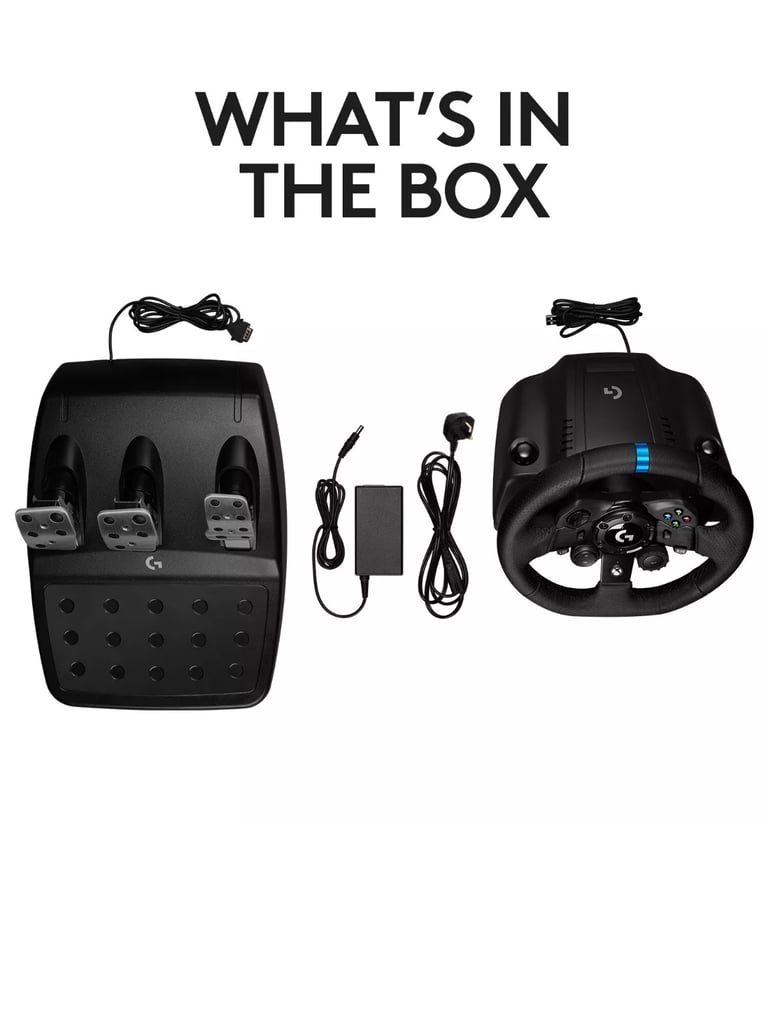 LOGITECH G923 Racing Wheel & Pedals