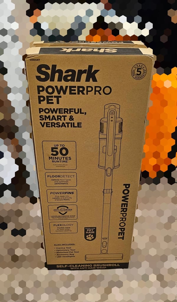 image for Shark PowerPro Pet - BRAND NEW! - Cordless Stick Vacuum IZ380UKT Anti-Allergen