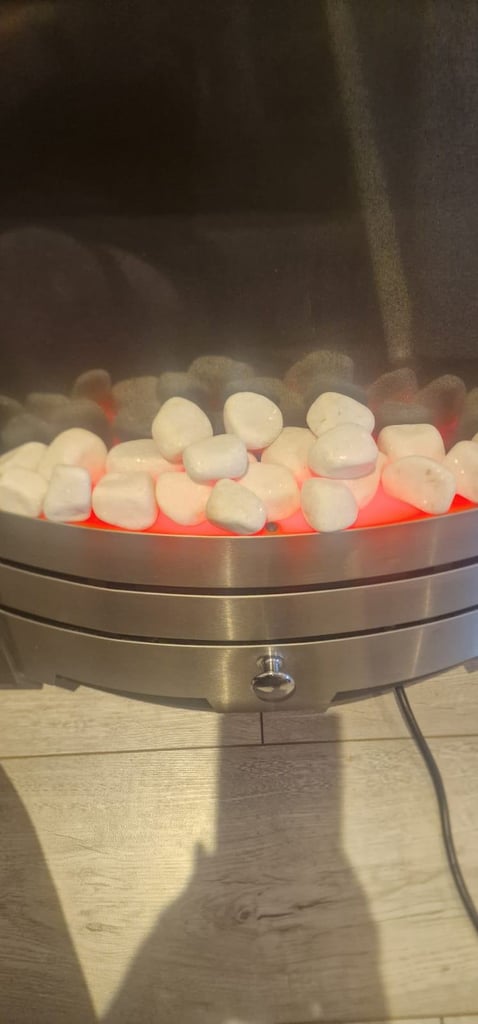 Stainless steel fire.